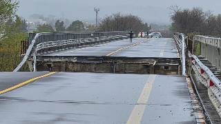 Crollato ponte sul Trigno lungo la SS16: viabilità interrotta tra Abruzzo e Molise